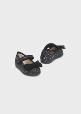 Baletas Mercedita Glitter Negro Mayoral
